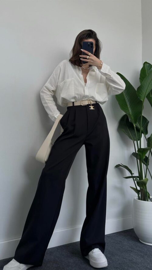 F2DCE8E6-D86F-4604-8752-1F6476AF2B66 Jaz Black Palazzo Pants