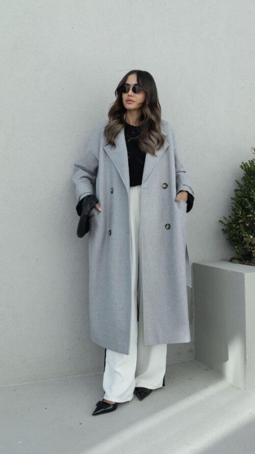 Oversize Grey Coat