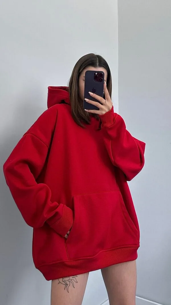 strapless open back dress Buy Blakely Womens Cherry Red Isabel Oversized Hoodie main image 0