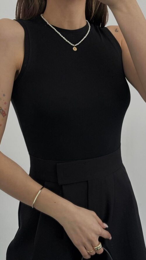 Colorato Black Top