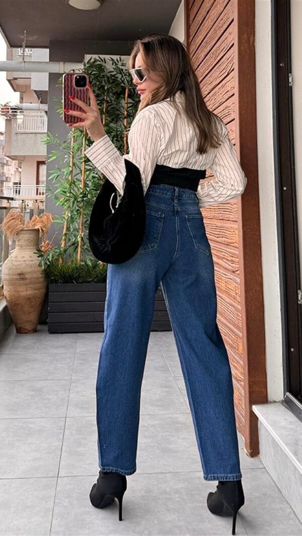 Moraes Darkblue Slouchy Jean
