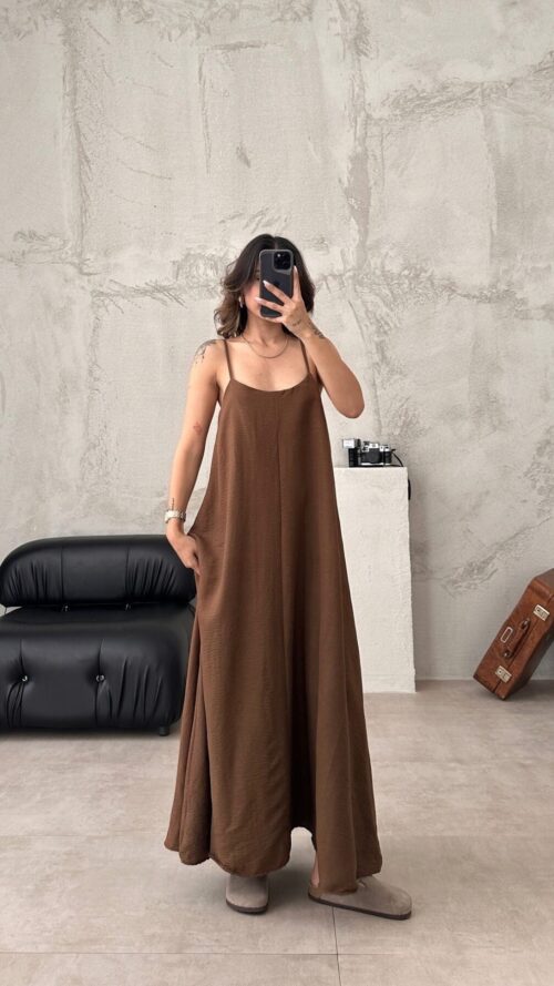 db93e97f-15e6-4100-bbd9-991b47fc5b95 Sun Brown Dress