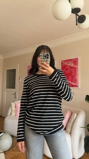 Massimo Black Sweatshirt