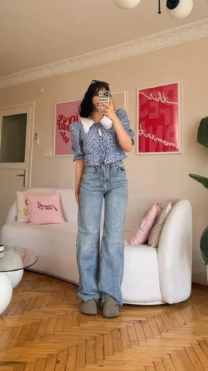 Rosalie Straight Light Blue Jean