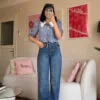 Rosalie Straight Blue Jeans