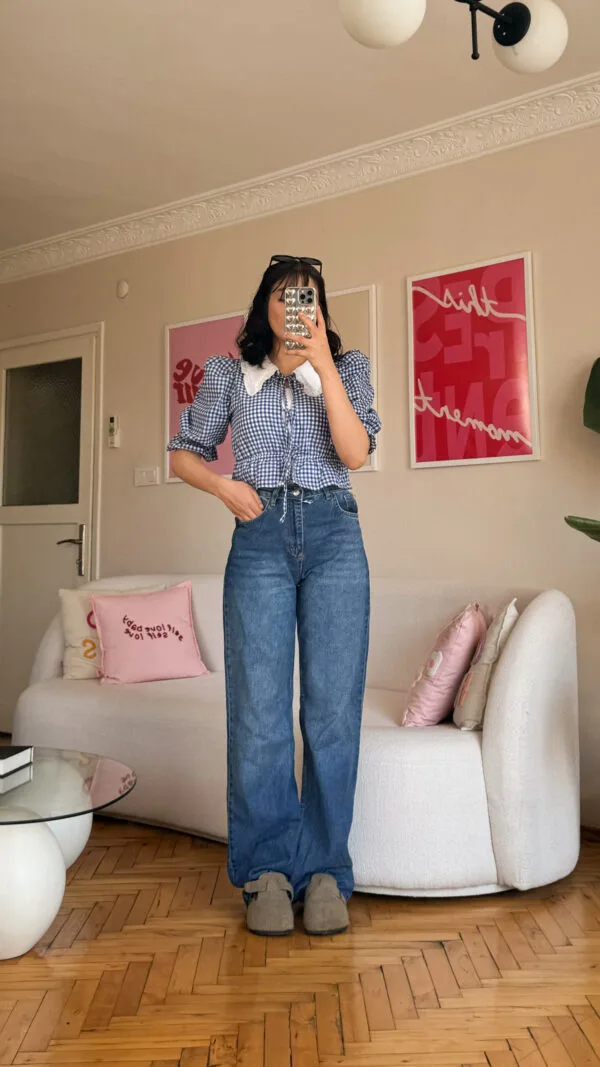 Rosalie Straight Blue Jeans