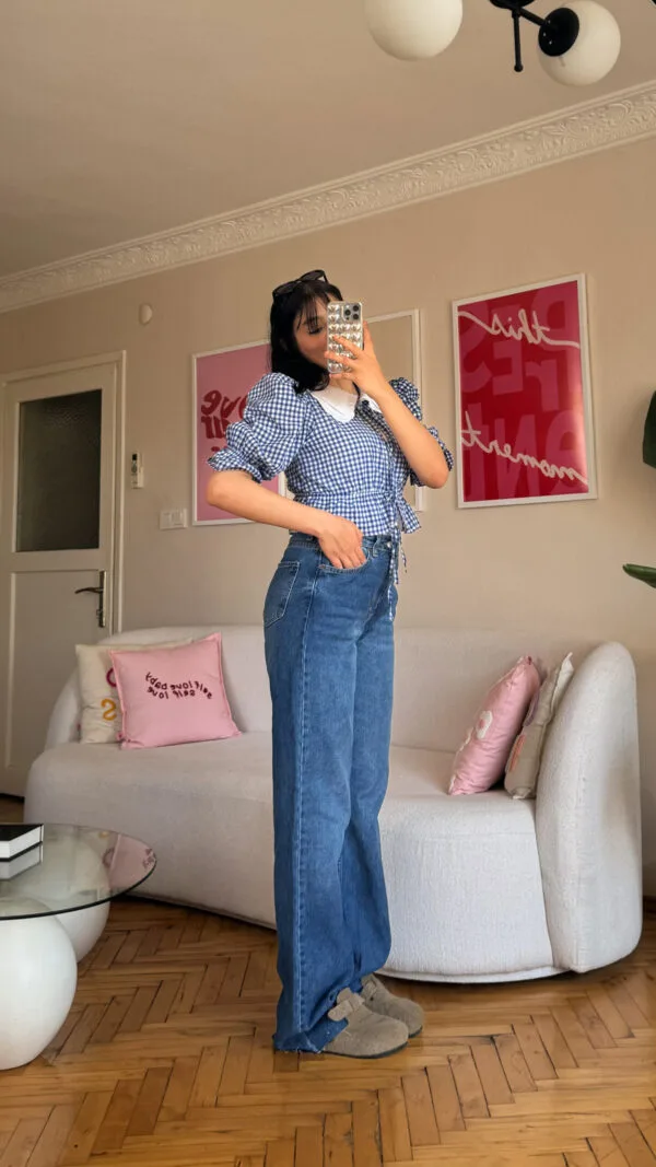 Rosalie Straight Blue Jeans