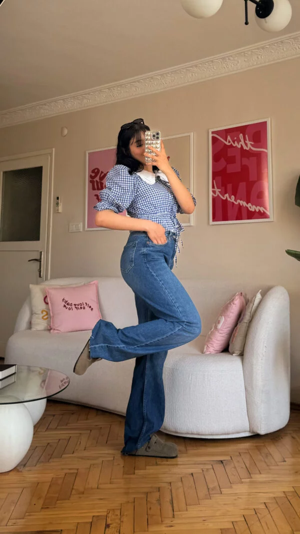 Rosalie Straight Blue Jeans