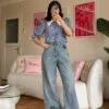 Baggy Blue Jeans