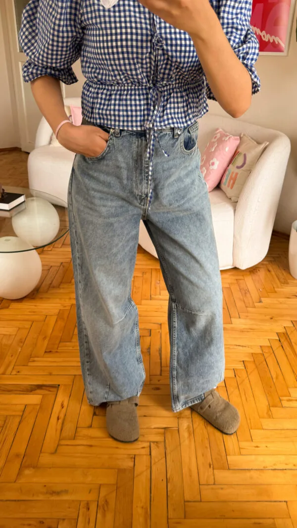 Baggy Blue Jeans