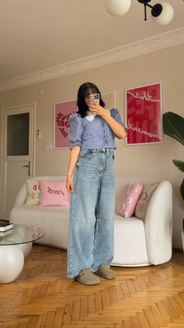 Baggy Blue Jeans