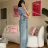 Baggy Blue Jeans