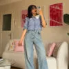 Baggy Blue Jeans