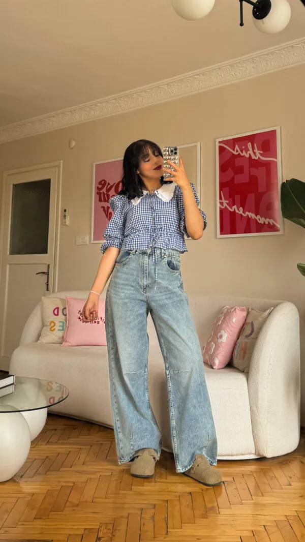 Baggy Blue Jeans