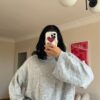 Viola Light Grey Sweater