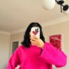 Viola Fushia Sweater