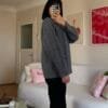 Amelia Dark Grey Sweatshirt