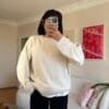 Sandy Creamy Sweatshirt