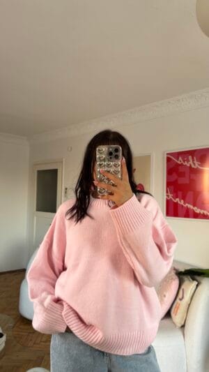 Sandy Baby Pink Sweatshirt