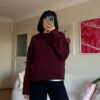 Key Burgundy Sweater