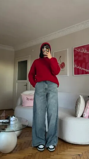 Baggy Blue Jeans