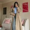 Champ Beige Trenche Coat