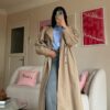 Champ Beige Trenche Coat