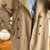 Champ Beige Trenche Coat