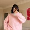 The V Baby-Pink Sweater