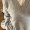 The V Light-Grey Sweater