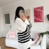 Grace White Sweater