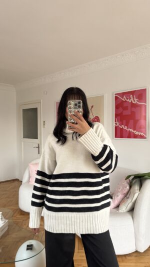 Grace White Sweater
