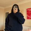 Charlotte Navy Sweatshirt