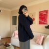 Charlotte Navy Sweatshirt