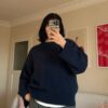 Sandy Navy Sweatshirt