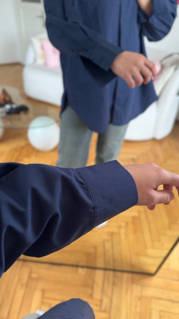 Laura Navy Shirt