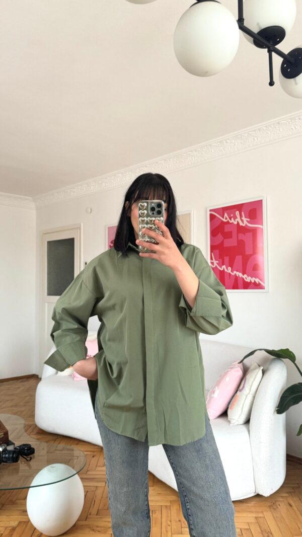 Laura Olive Shirt