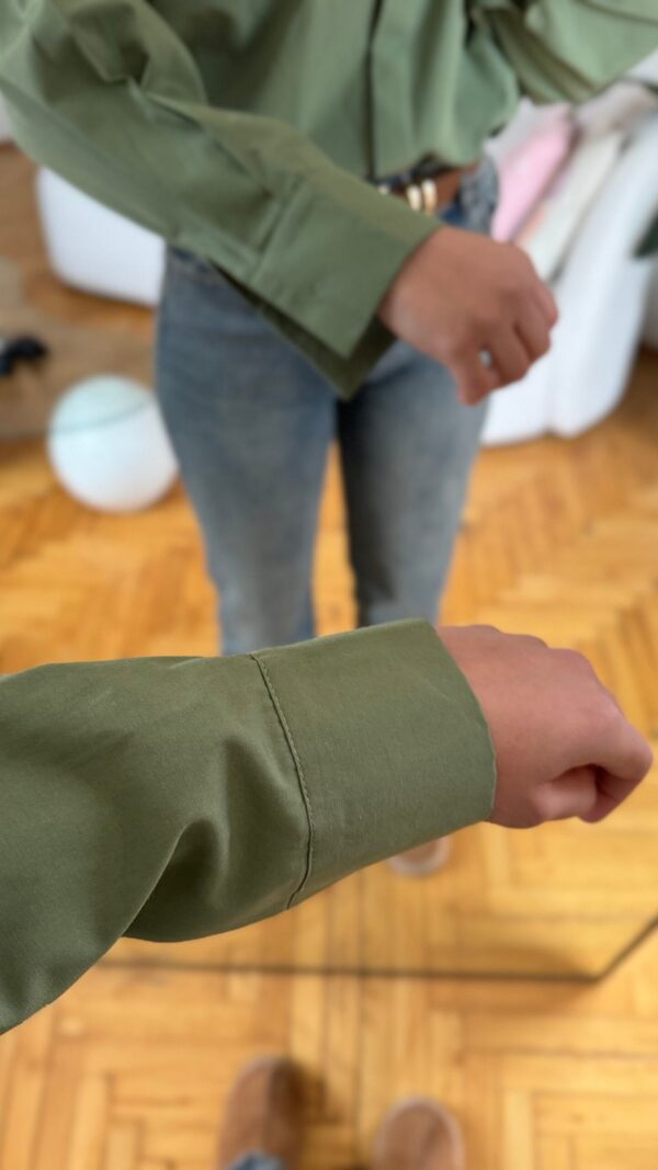 Laura Olive Shirt