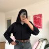 Laura Black Shirt