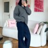 Gloria Navy Denim Jeans