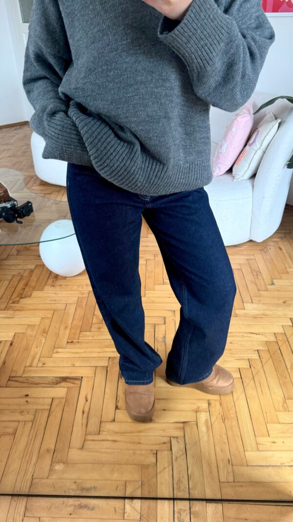 Gloria Navy Denim Jeans