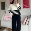 Gloria Black Jeans