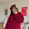 Vali Burgundy Sweater
