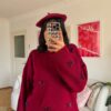 Vali Burgundy Sweater