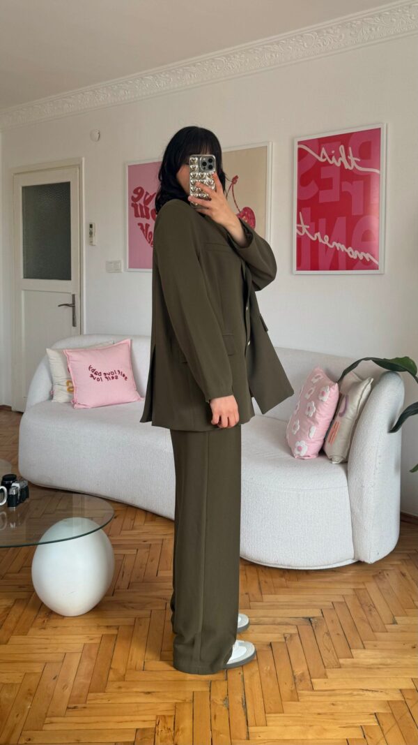 Ella Khaki Oversize Premium Set