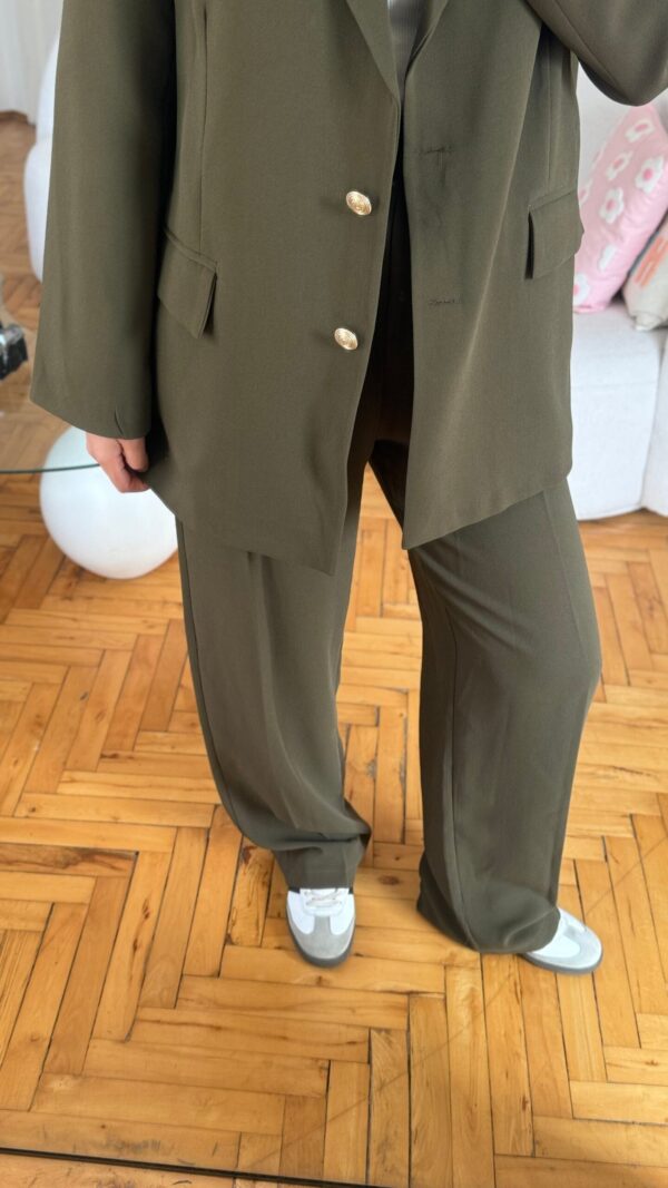 Ella Khaki Oversize Premium Set