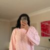 Flora Baby Pink Sweater
