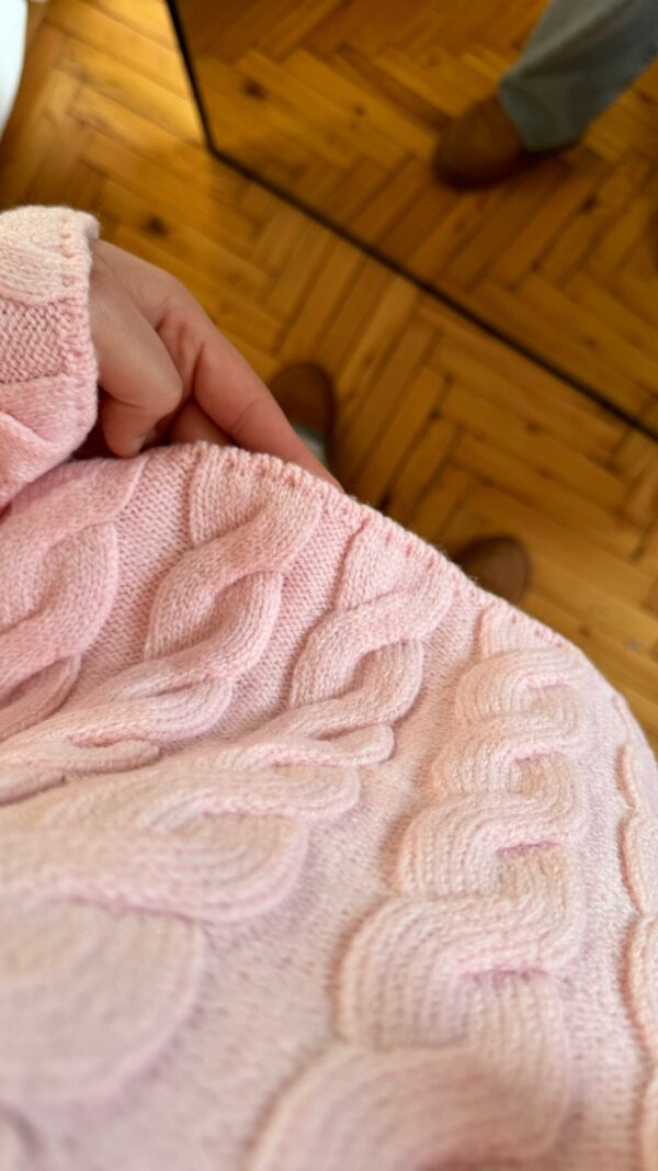 Flora Baby Pink Sweater