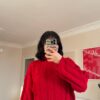 Flora Red Sweater