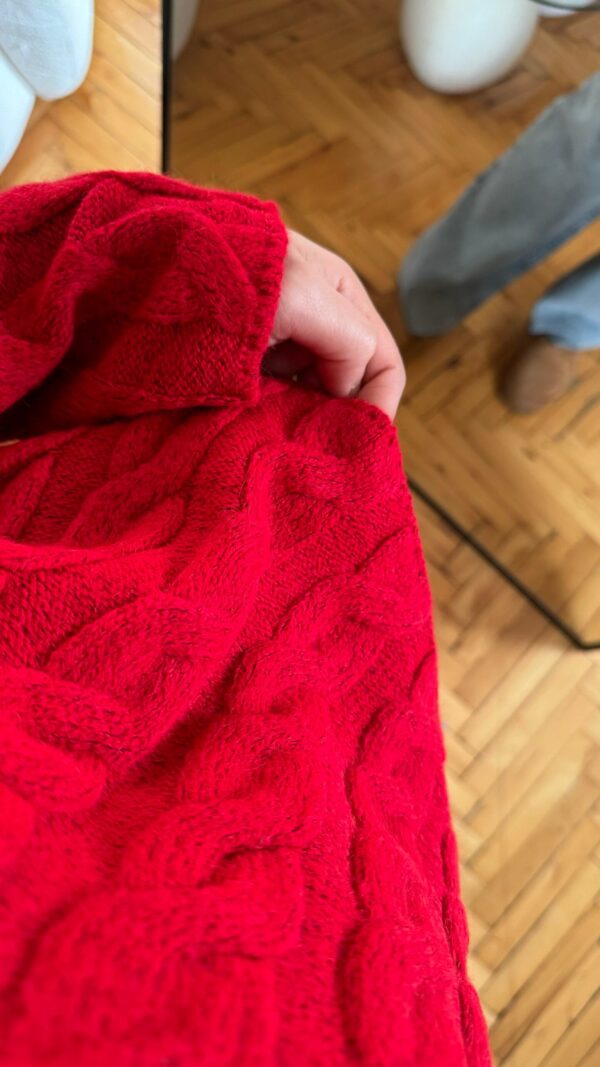 Flora Red Sweater